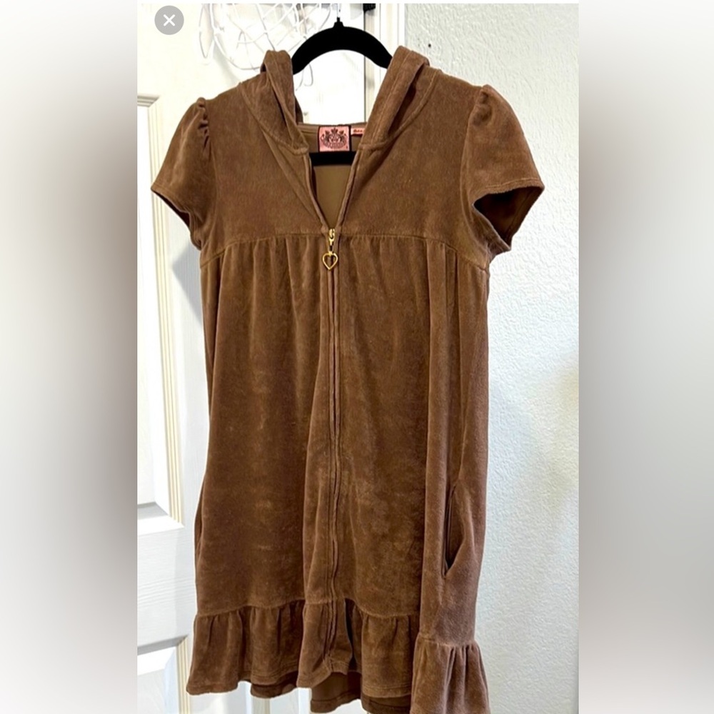 VTG Y2K Juicy Zip Up Dress